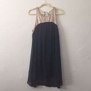 ‼️BUNDLE ME‼️ Flowy Navy Dress